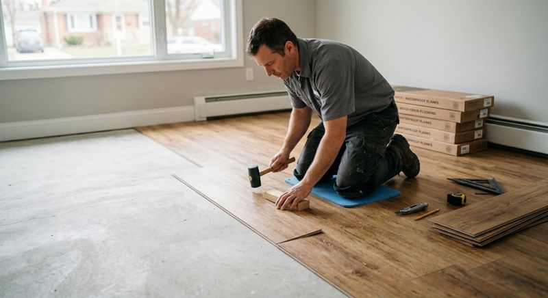 Linoleum Floor Installation in Deal Island, MD