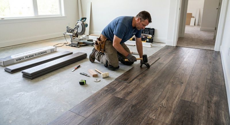 Linoleum Flooring Replacement in Berlin, MD