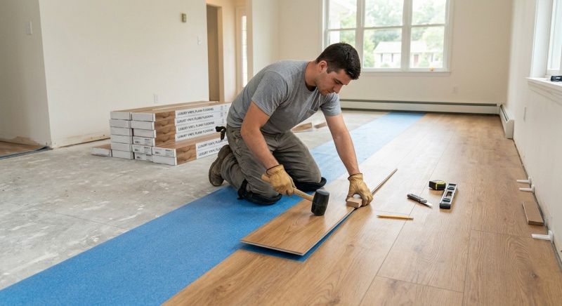 Luxury Vinyl Tile Installation in Pocomoke City, MD