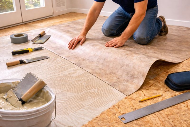 Sheet Flooring Installation in Berlin, MD