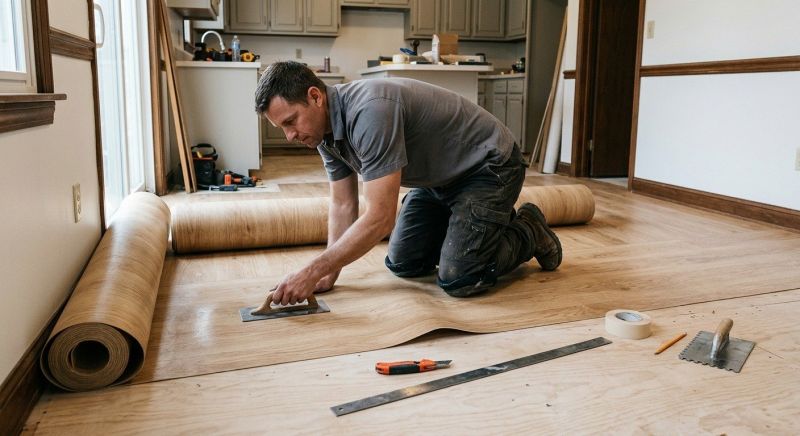 Sheet Flooring Installation in Salisbury, MD