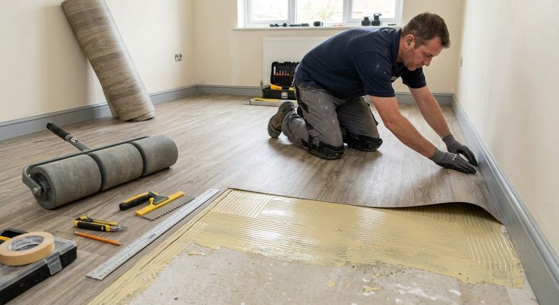 Sheet Linoleum Installation in Delmar, DE