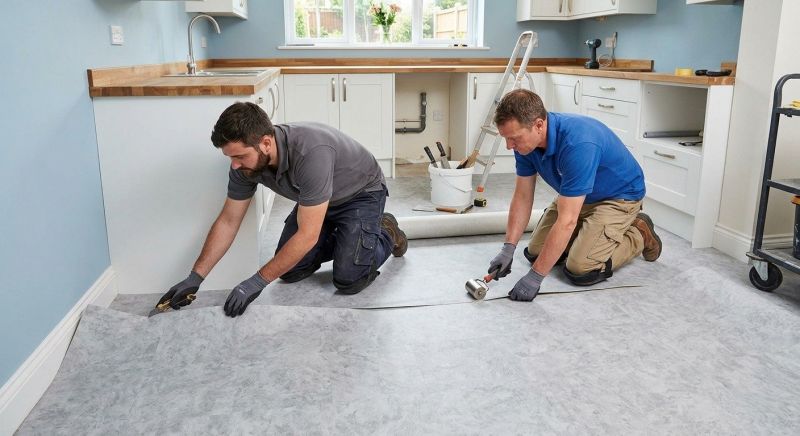 Sheet Linoleum Installation in Berlin, MD