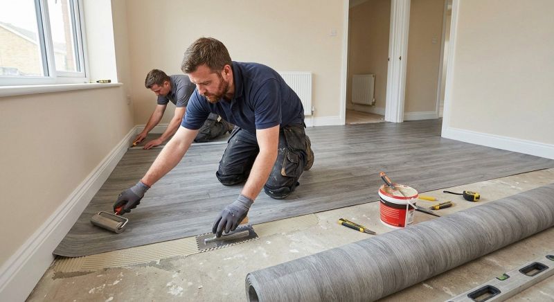 Sheet Linoleum Installation in Worcester County, MD