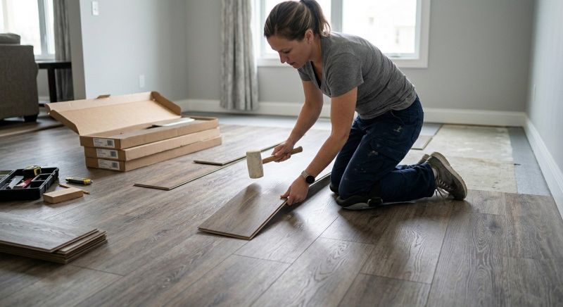 Vinyl Plank Floor Installation in Berlin, MD