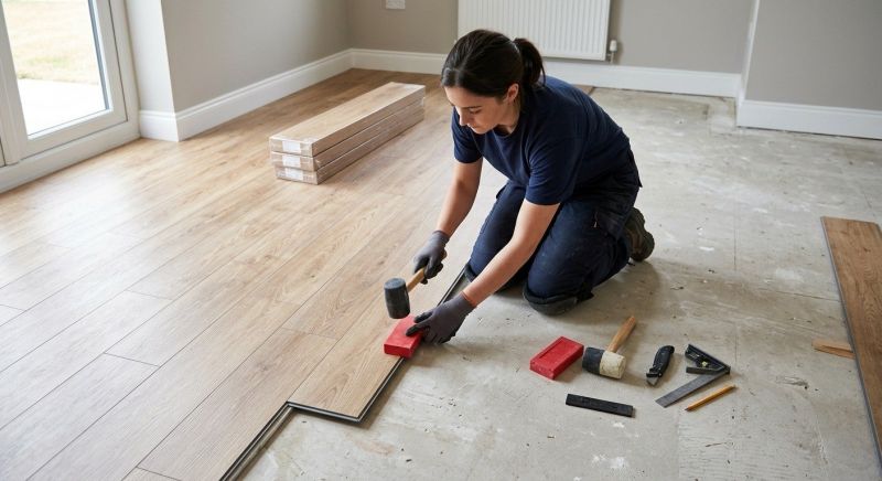 Vinyl Plank Floor Installation in Berlin, MD